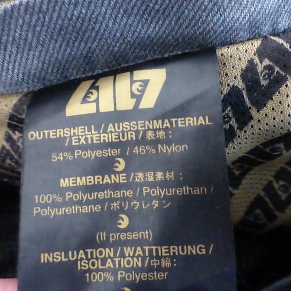 L1 Blackstar Collection Waterproof Cargo Snowboarding Pants - Picture 6 of 6